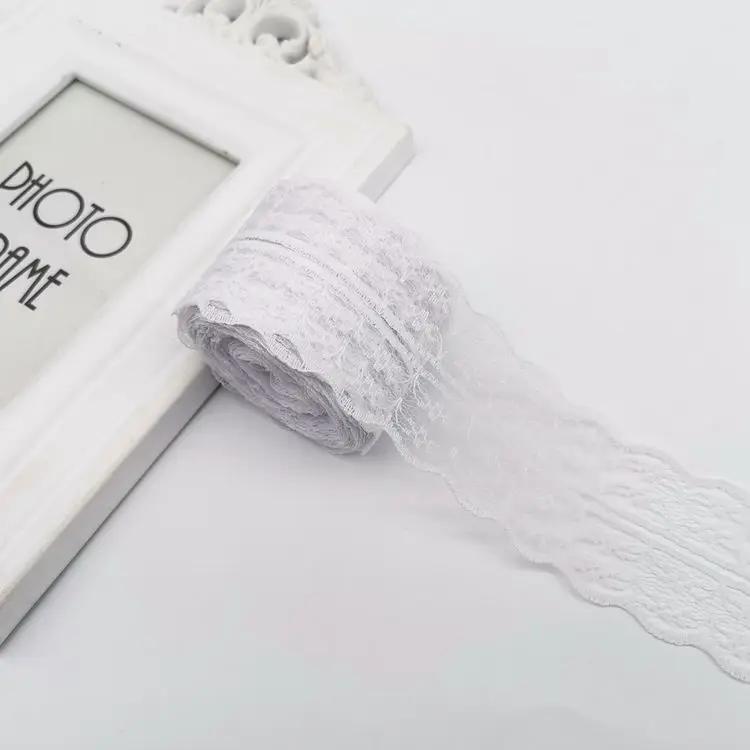 10 метров/рулон 4,5 см Красная Черная Синяя Вышивка Кружевная Лента DIY Одежда Швейная Ткань Свадьба Рождество Хэллоуин Подарок Украшение