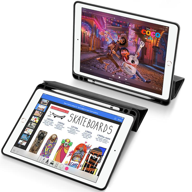 DUX DUCIS для Apple iPad pro12.9 защитный чехол со слотом для стилуса, плоский кожаный чехол противоударный с функцией сна