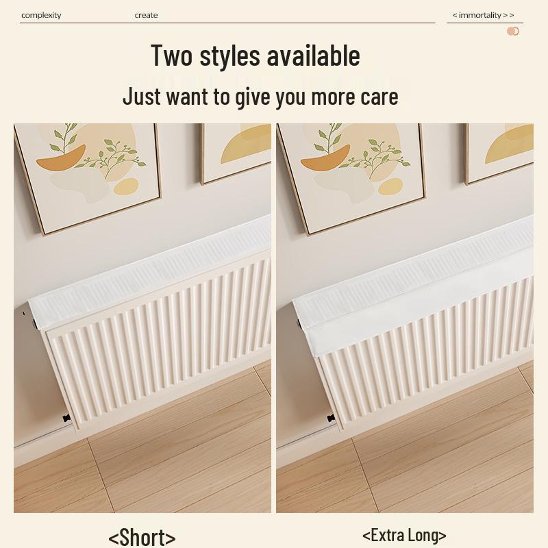 Декоративная чугунная накладка на радиатор: Полузакрытый пылезащитный чехол и защита от дыма