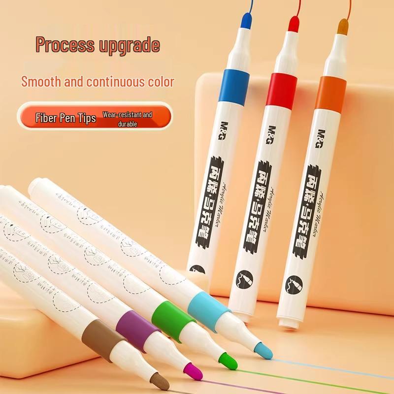 Акриловые маркеры 0,01 для детей: Непрозрачный, многослойный художественный набор для учеников начальной школы.