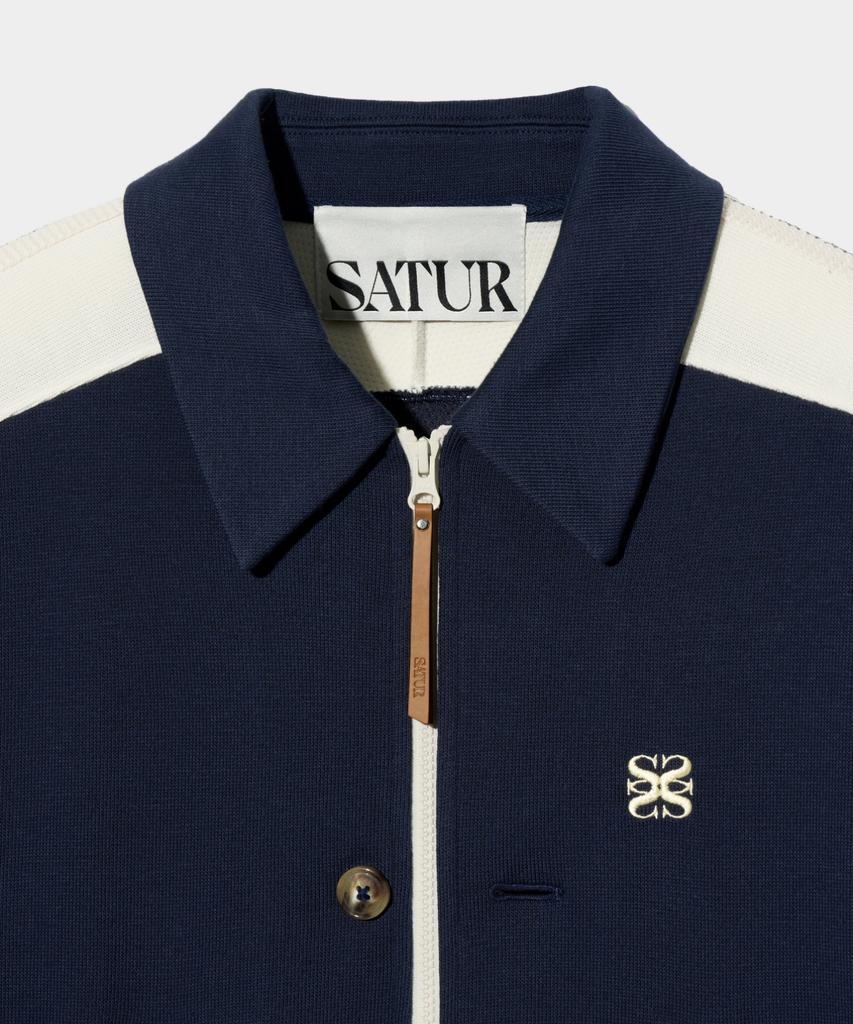 Куртка на молнии Satur Rawton Collar Track Classic Navy
