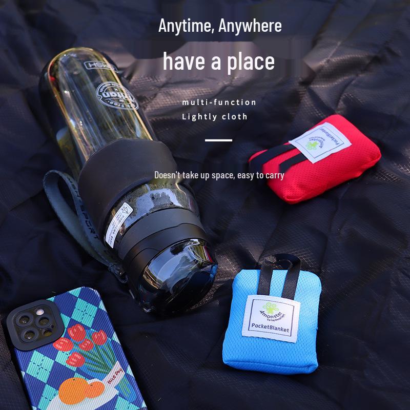 Ультралегкий складной водонепроницаемый коврик для пикника и пляжа: Песонепроницаемое, влагозащищенное, портативное одеяло для приключений на берегу моря