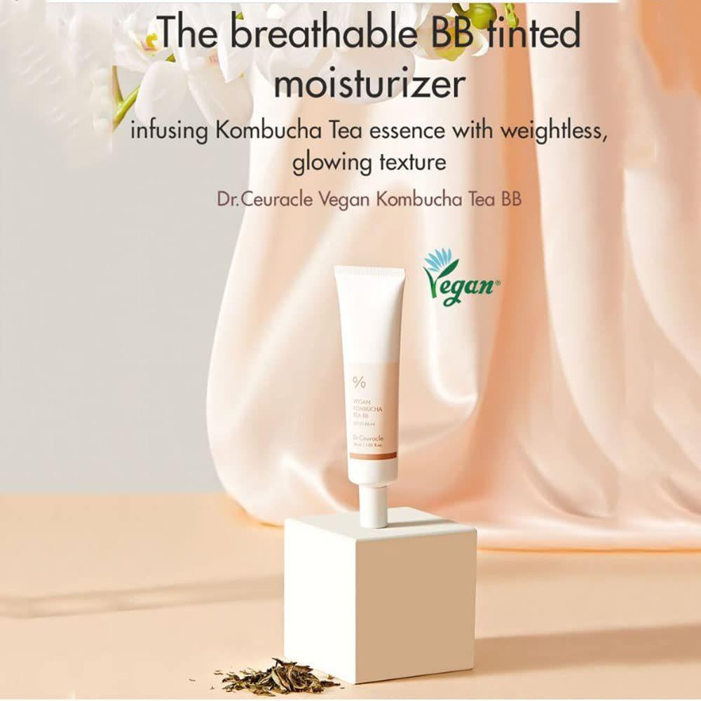 DR.CEURACLE Веганский BB-крем с чайным грибом Комбуча 30 мл SPF30 PA++