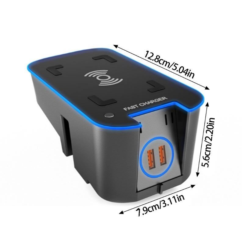 Quick Charging Plate 15W Car Wireless Charging Holder Car Phone Charging Station for XC60 XC90 S90 Phone Charging Holder