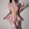 Guino sexy lingerie nurse uniform cosplay split seduction women free from passion pure desire sexy nurse outfit