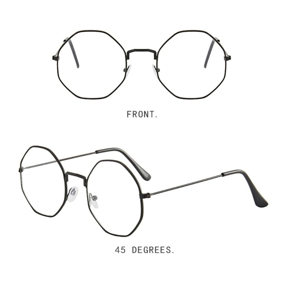 Sun-Protective Driving Glasses Polygonal Shape Eyewear Fishing Sunglasses for Women Man