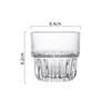 155ml/250ml/316ml Coffee Glass Transparent Cups Crystal Glass  Milk Cup Juice Cup Tea Cup Commemorative Cups Glasses