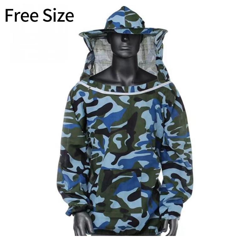 Защитный костюм от пчел, одежда для пчеловодства на все тело, специальное оборудование для защиты от пчел, профессиональный защитный костюм с капюшоном-вуалью