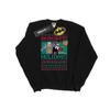 DC Comics Mens Joker And Harley Quinn Ha Ha Happy Holidays Sweatshirt