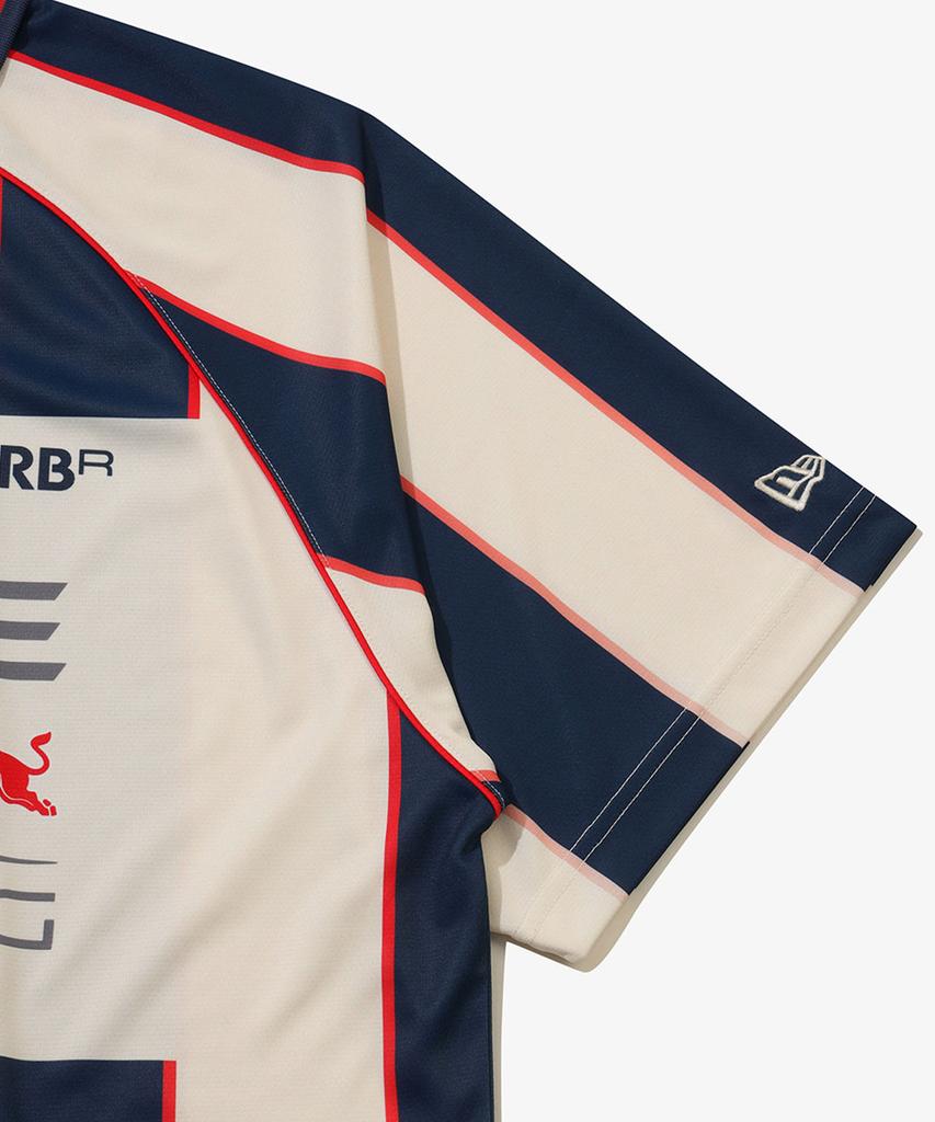 NEW ERA Oracle Red Bull Racing Sports Jersey Ivory