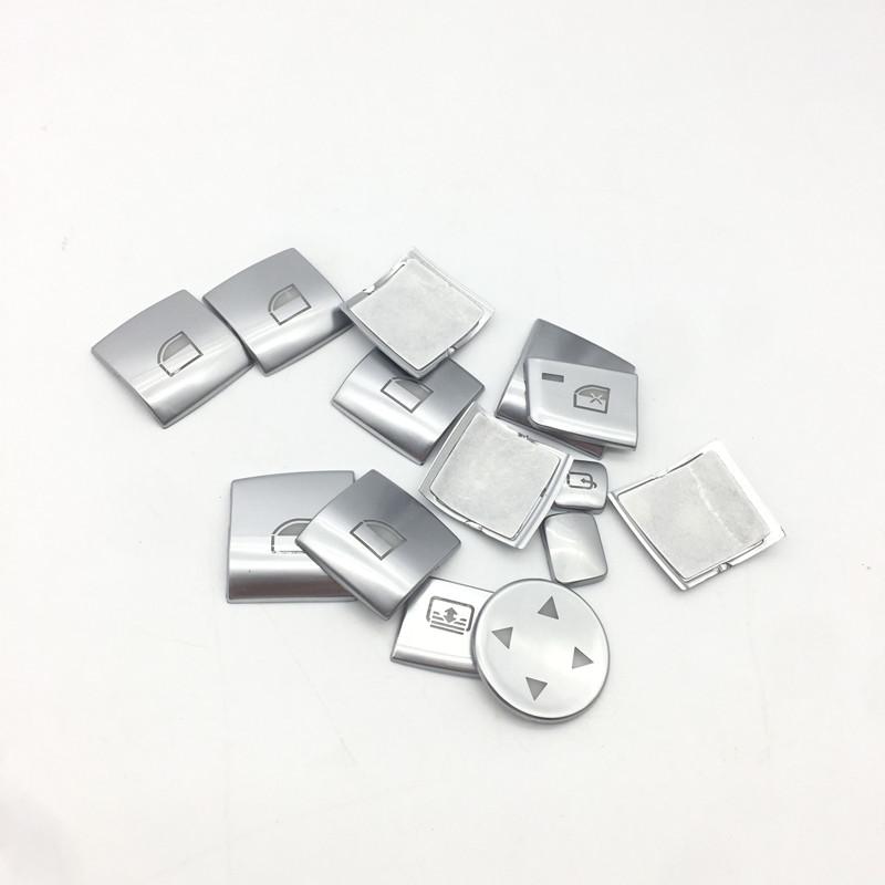 Хромированная дверь, окно, стекло, кнопка переключателя, крышка, накладка, наклейка для BMW 3/4/5 серии F10 F11 F30 F31 F34 F36 автомобиля