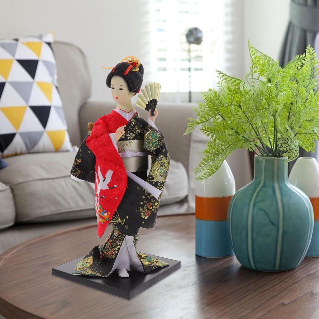 Японский орнамент танец майко сувенир в японском стиле кимоно гейша модель кабуки восточная кукла настольная 30 см