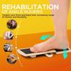 Wooden Yoga & Ballet Foot Stretcher: Single Leg Ankle Strengthener & Balance Beam Trainer