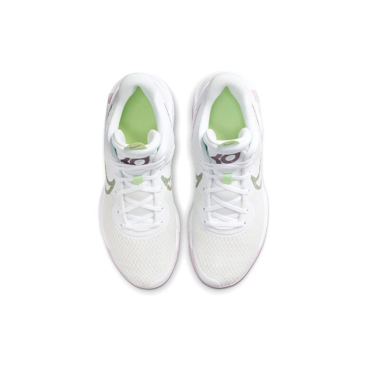 Nike KD Trey 5 IX White Lime Light Purple Unisex Sneakers Summit-White Lime-Glow DJ6921-100