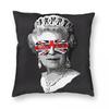Queen Elizabeth Platinum Jubilee Pillowcase Printing Cushion Cover Decorative Throw Pillow Case Cover Bed Zippered