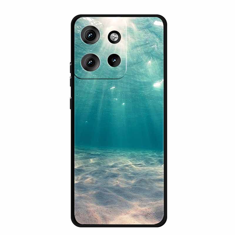 Чехол для Moto Edge 50 Neo Роскошные мягкие силиконовые чехлы из ТПУ для Motorola Edge 50 Neo Moto S50 5G Ударопрочный чехол с рисунком сердца Fundas