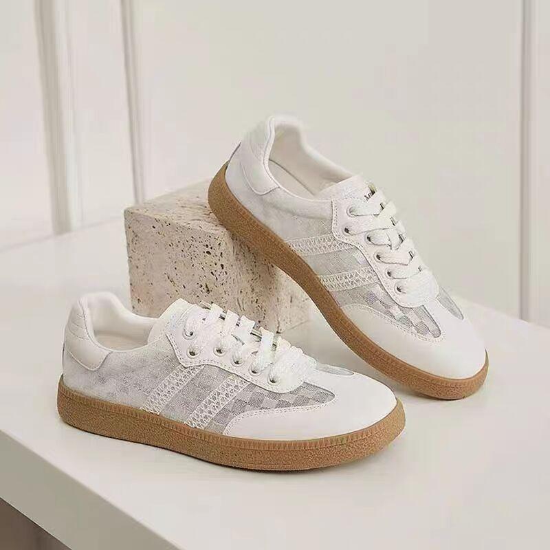 Женская повседневная обувь Роскошные дизайнерские брендовые теннисные кроссовки для женщин Тенденции 2024 года Удобные туфли на плоской подошве Спортивная обувь для походов на открытом воздухе