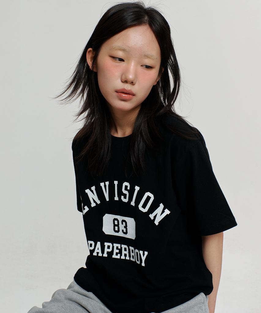 PAPERBOY Envision Short Sleeve T-Shirt - White