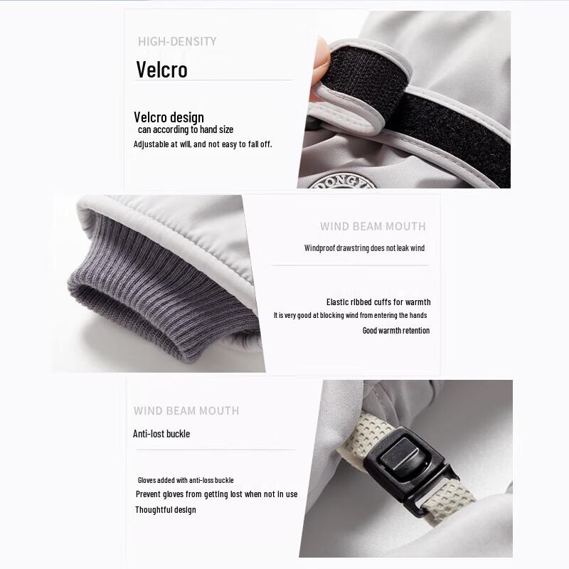 Unisex Winter Warm Touchscreen Ski Gloves