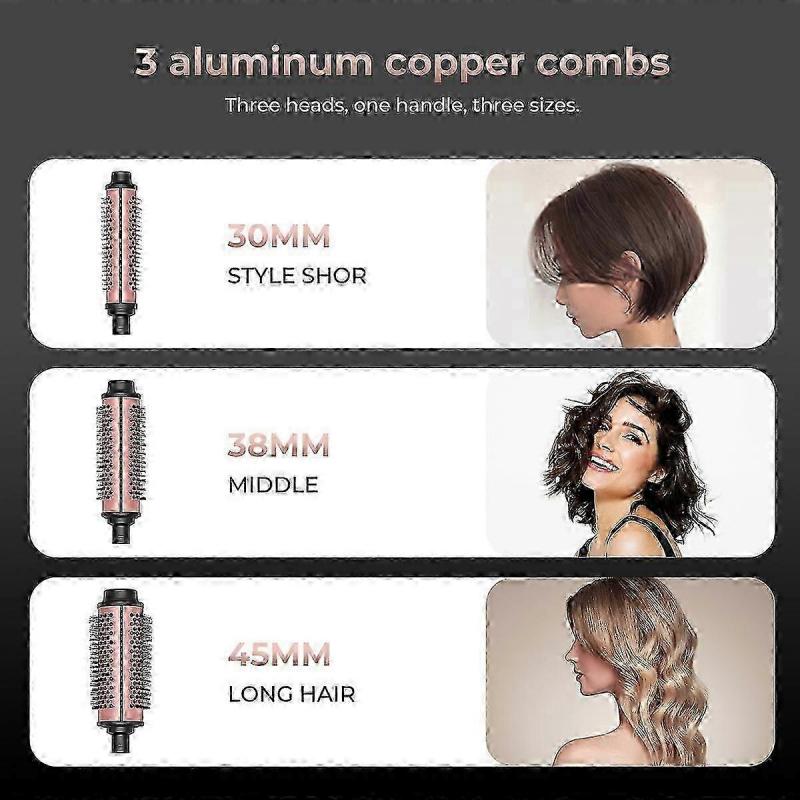 Wavytalk Термощетка Ионная Нагреваемая Круглая Щетка для Объемных Укладок