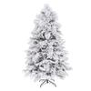 Christmas Tree PVC Polyethylene Pineapples Snowfall 60 X 60 X 150 Cm