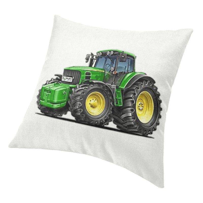 Tractor Cushion Cover 40x40 Cm Velvet Polyester Nordic Throw Pillow Case Home Decoration Sofa Chair Pillowcase