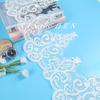 Width 24Cm Car Bone Lace Lace Sequins Wedding Dress Lace Lace Accessories Hollow Lace Underwear Clothing Accessories