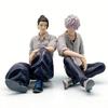 В наличии Новое поступление Фигурки Jujutsu Kaisen Сатору Годжо Сугуру Гето Сидячая поза ПВХ Коллекционные модели Идеальные подарки для мальчиков