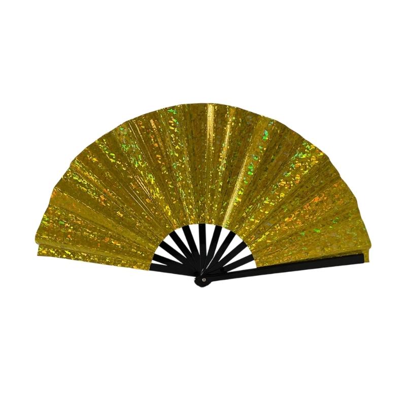 Складной веер, Пластиковый ручной складной веер, Китайский веер Кунг-фу, Декоративный складной веер для танцев, Домашний декор
