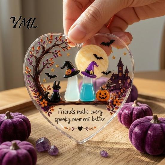 Rustic Coastal Wall Accent Sea Glass Heart Shape Friendship Hanging Ornament, Gift Beach Theme Decoration for Weddings Birthdays Anniversaries