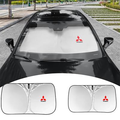 Складной солнцезащитный козырек на лобовое стекло автомобиля для Space Star Lancer 9 Outlander Xl Eclipse Asx Pajero Cross
