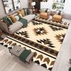 Abstract Geometric Area Rugs Anti Slip Ethnic Tribal Carpets for Living Room Bathroom Floor Mat Christmas Home Decor Carpet