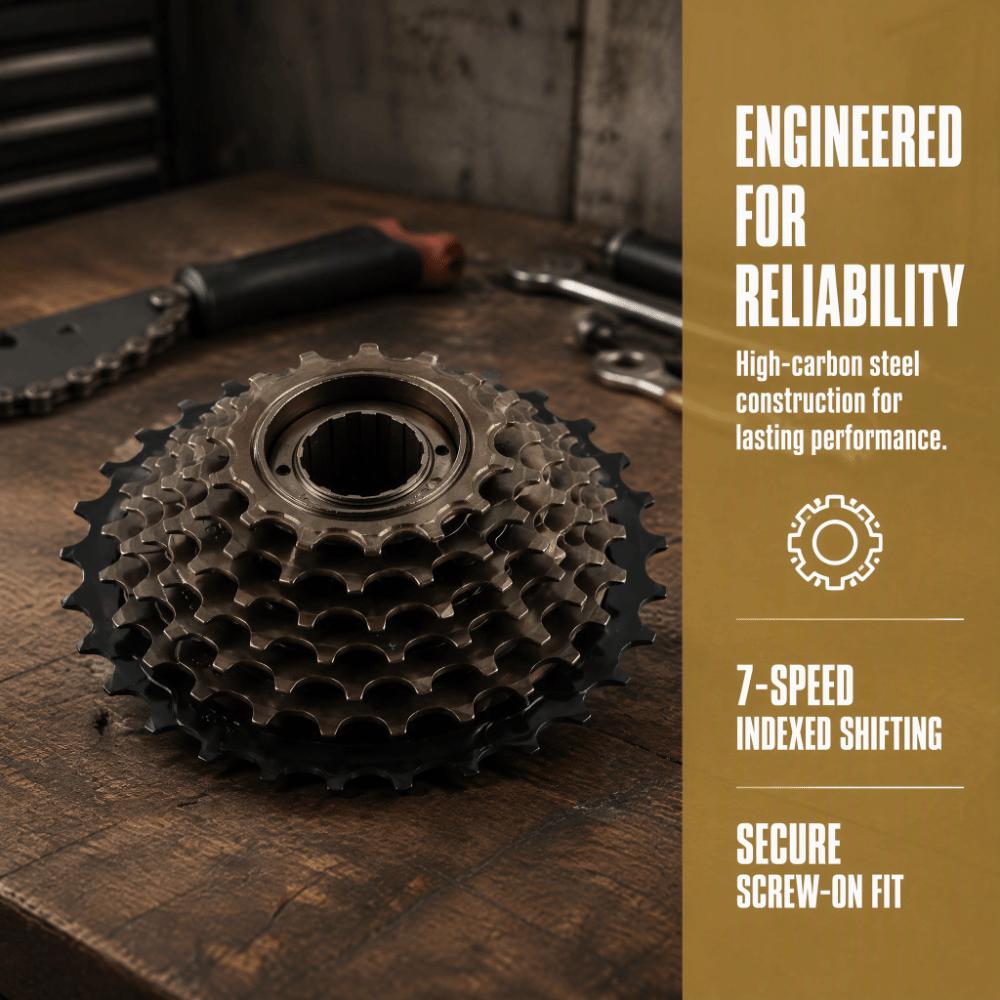 14-28T Bike Cassette Sprocket Bicycle Freewheel Replacement Part Daily Bike Maintenance