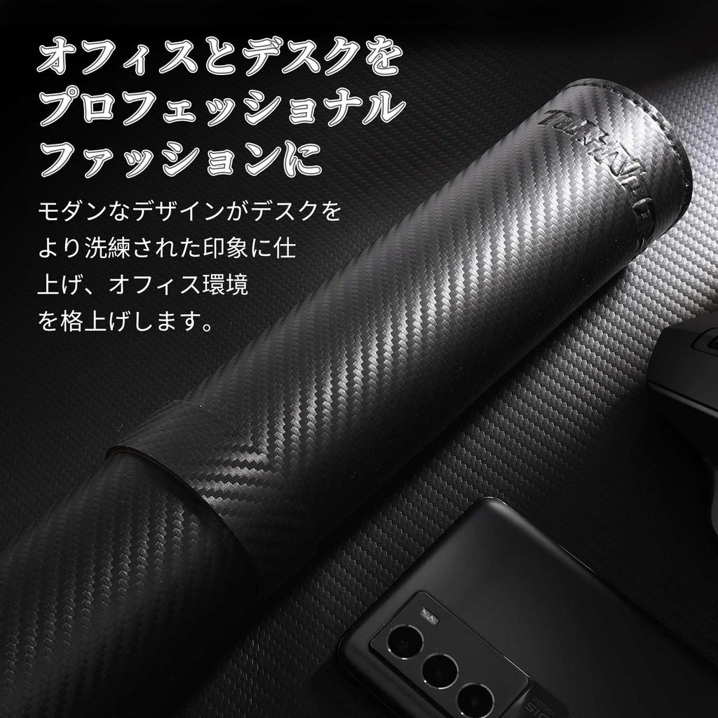 BREENHILL Настольный коврик из искусственной кожи, большой водонепроницаемый коврик для мыши для стола, офисный, домашний игровой коврик и коврик, протектор, (Черная пробка,