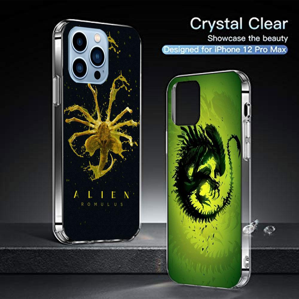 COOL A-Alien Xenomorph Cases Phone Case For Iphone 17E 16E 17 Air 16 Pro Max 15 Pro 14 Plus 11 13 12 Mini Cover Cases Compatible
