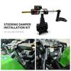 Motorcycle Accessories Steering Stabilize Damper Bracket Mount CNC Aluminum For Kawasaki Ninja 400 Ninja400 EX400 2018-2022
