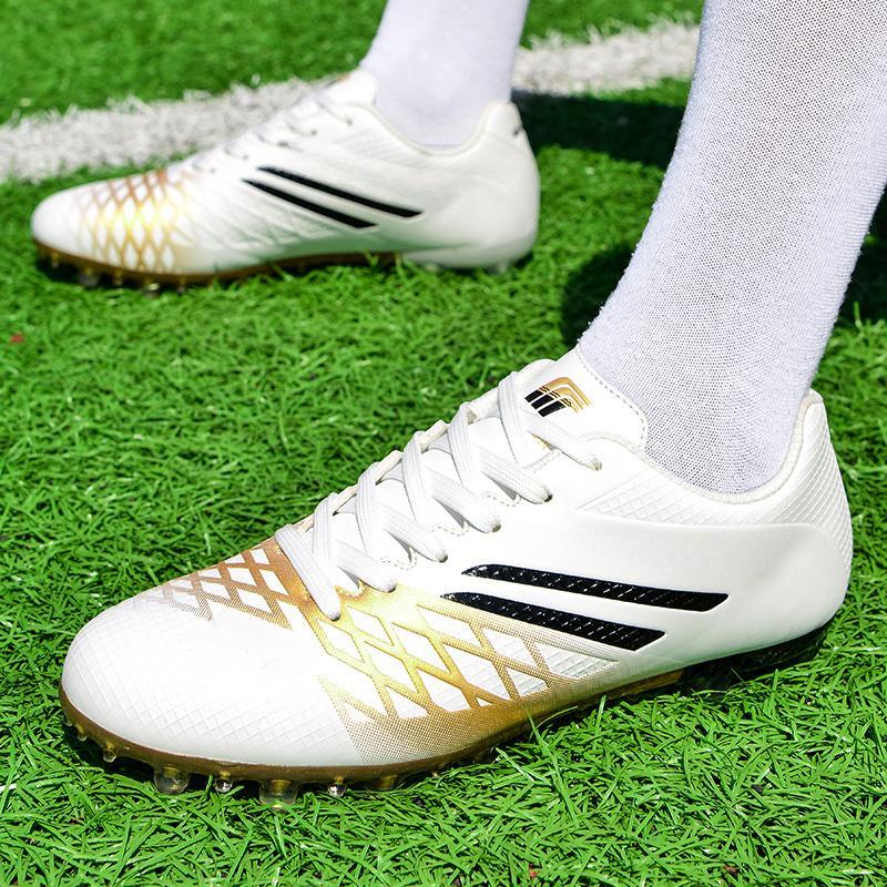 Мужские футбольные бутсы большого размера с длинным гвоздем, противоскользящие и износостойкие, из искусственного TPR, детские футбольные бутсы для улицы