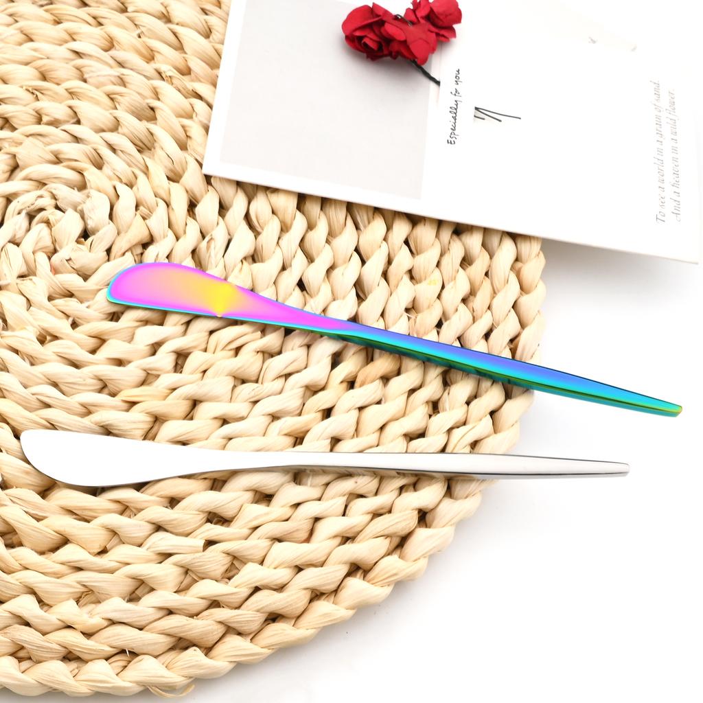 Нож для масла из нержавеющей стали, отверстие для пиццы, сыр, десерт, нож для джема, столовые приборы, ножи для крема, нож для завтрака, тостов, хлеба, кухонные инструменты