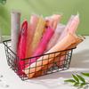 50Pcs Disposable Popsicle Bag with Funnel Leak-proof Zip Seals BPA-Free Freezer Tubes for Ice Pops Yogurt Juice Smoothies