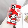 JZ20 My Melody Прозрачный чехол для Samsung A04 A14 A23 M33 M53 Realme 10 9 C35 C55 VIVO Y02 X80 Infinix Hot 30 Note 11 Tecno Spark 8P Pro