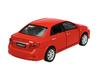 WELLY 2009 TOYOTA COROLLA RED 1:34 43608