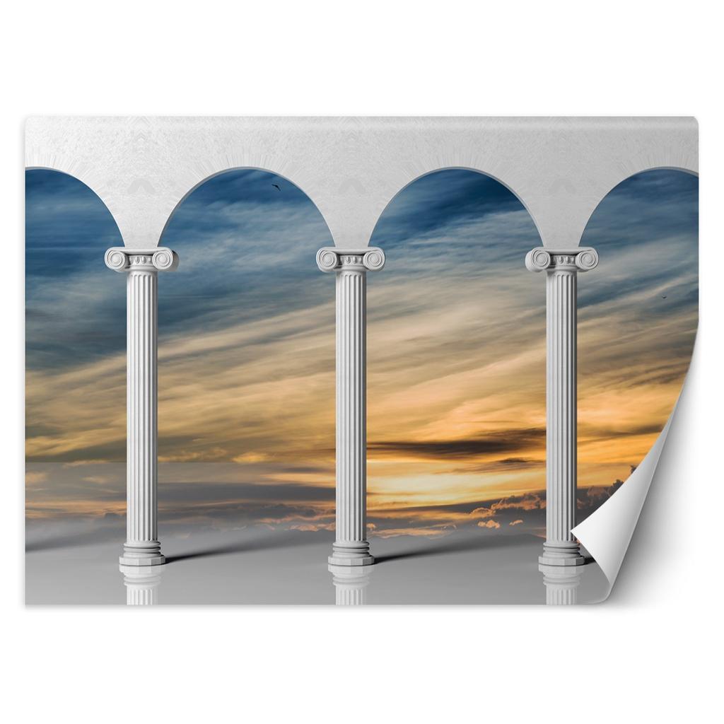 Wallpaper Columns with Sky View
