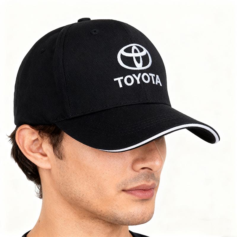 Hub Caps TOYOTA Embroidery Summer Adjustable Sports Hat Baseball Caps For Toyota GR Corolla Yaris Aygo Prius RAV4 Crown CHR Camr