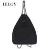 Backpack Female Korean Style Casual Silk Chain Drawstring Drawstring Mouth Large Capacity Commuter Bag
