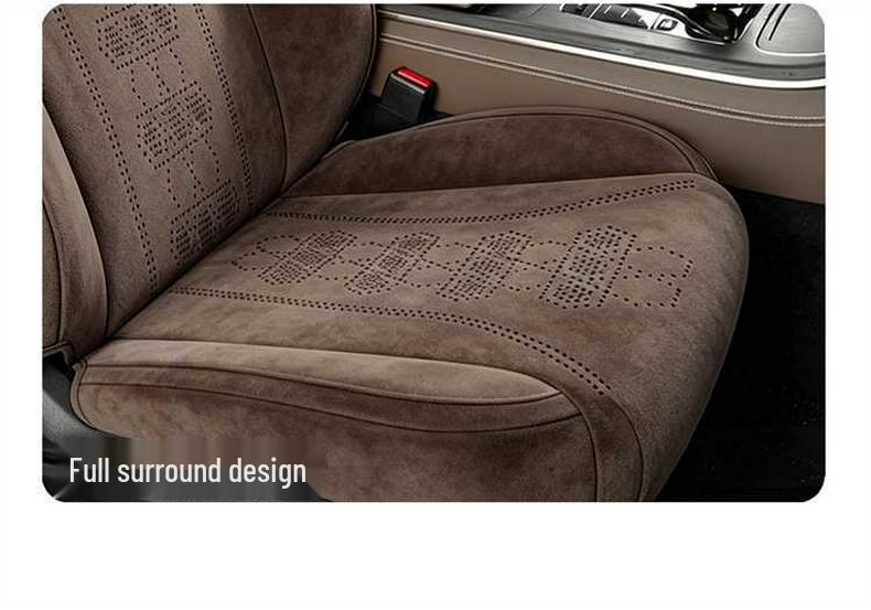 Совместимо с 26 BYD Han DMI/EV, Всесезонная перфорированная чехол-подушка на сиденье с полным охватом.