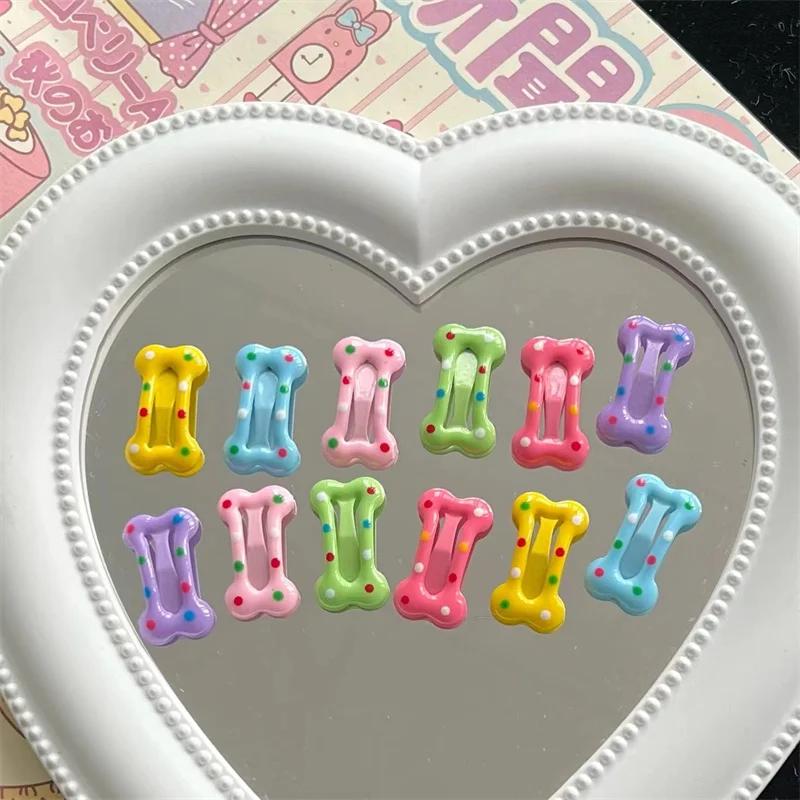 10 шт., мини-заколки для волос для маленьких собак, яркие цвета, маленькие щенки, кошки, милые бантики для волос, заколки для волос, аксессуары для волос для домашних животных, уход за волосами для собак