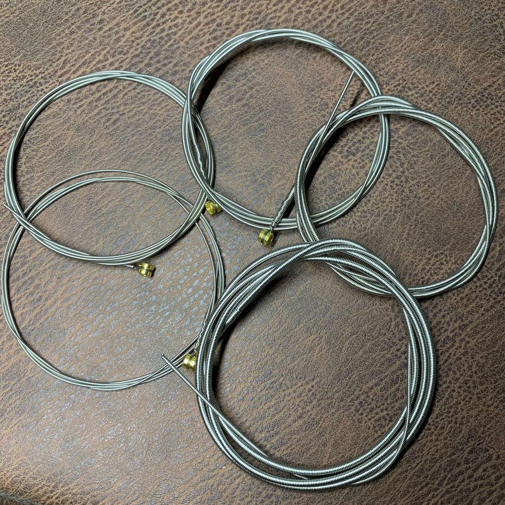 Струны для акустической гитары из фосфорной бронзы - для фолк, классической, электрогитары и бас-гитары, красная медь