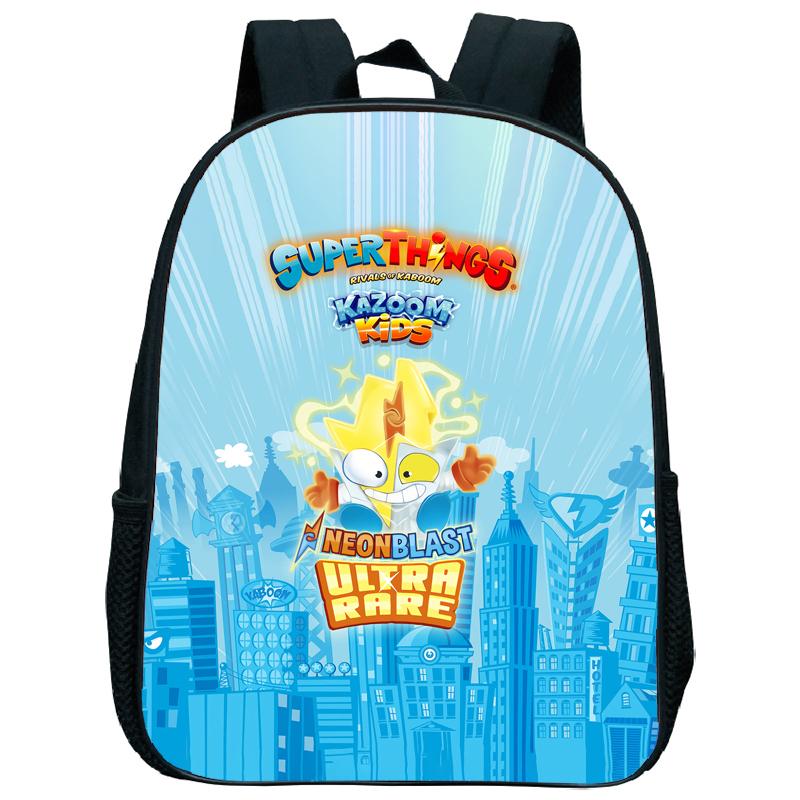 Рюкзак Superzings Kazoom Kids Детский Рюкзак Детский Сад Школьный Рюкзак Super Zings 3-5 Лет Мальчики Девочки Милая Сумка для Малышей