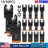 45/15Pcs Multitool Blade Extra-Long Oscillating Saw Blades Set Multipurpose Cutting Blade Japanese Precision Teeth Saw Blades