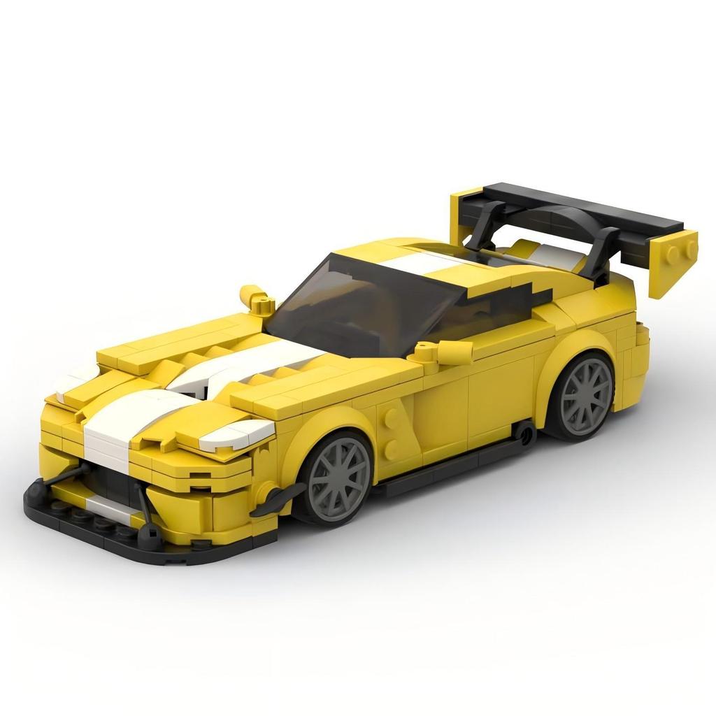 Compatible With M-184200 Dodge Viper (Vx I) Acr Car Model Creative Knickknack Building Block